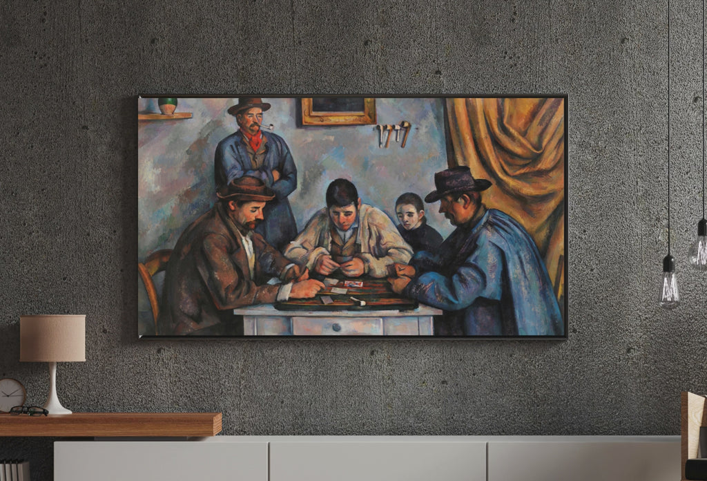 Cezanne Frame TV Art. Samsung Frame TV Art 4K HD