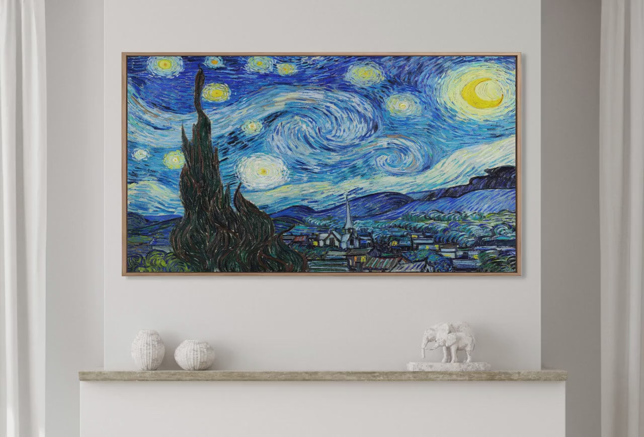 Set of 4 Samsung Frame TV 4K Art. Van Gogh Famous Paintings Collection. Vincent Van Gogh Art Set. Instant Download Vintage Frame TV Art. #4