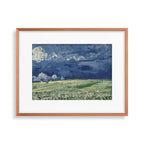 Printable Famous Art Print | Vincent van Gogh Wheatfield Under Thunderclouds | Instant Download | Vintage Painting | Fine Art Print – Printable Wall Art