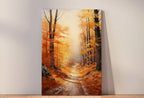 Printable Landscape Painting. Forest Trail in the Fall. Nature Print Autumn Art. Vertical Wall Art. Instant Download Home or Office Decor – Printable Wall Art Digital Download – Digital Download