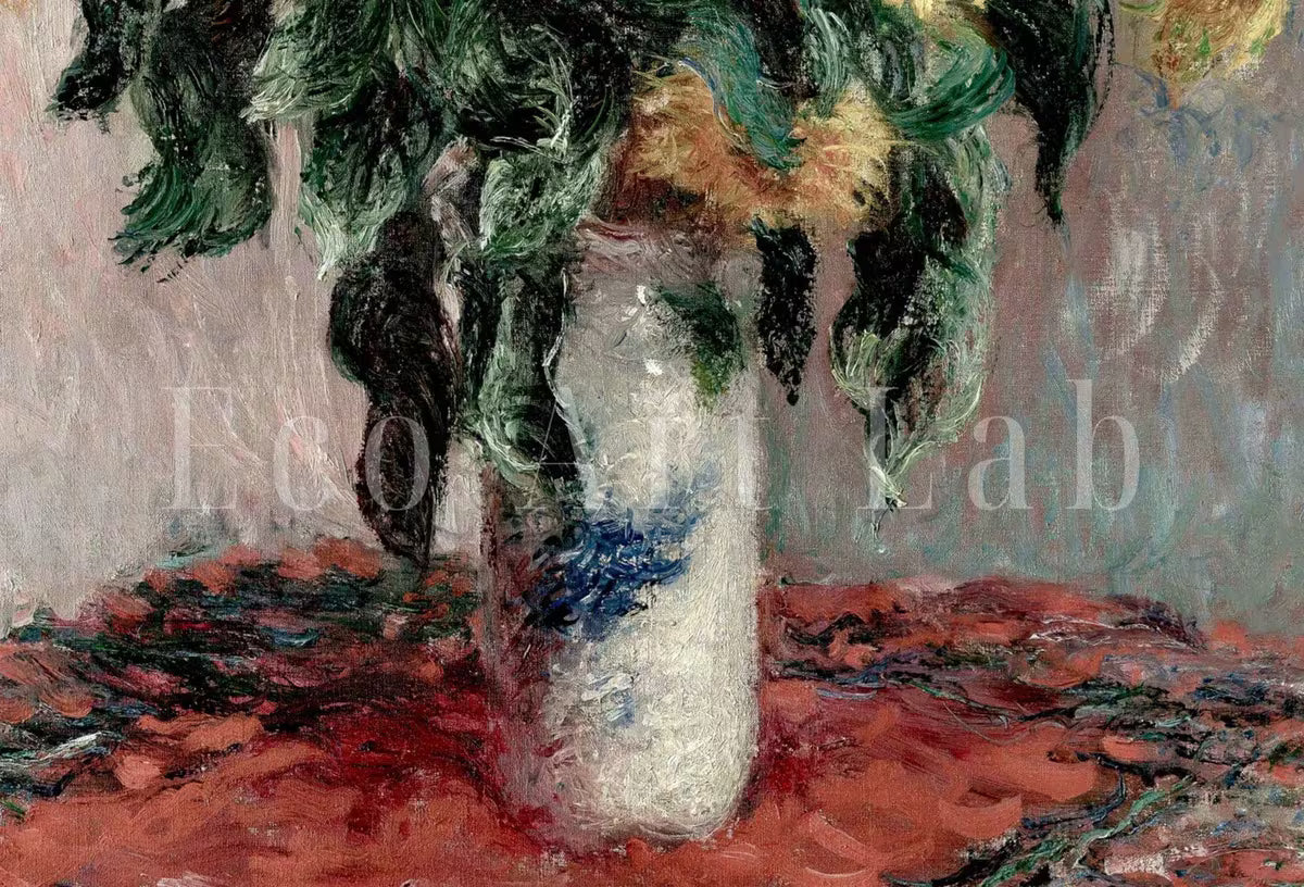 Printable Sunflowers Painting | Famous Claude Monet Art Print | Instant Download | Vintage Floral Decor | Botanical Still Life – Printable Wall Art