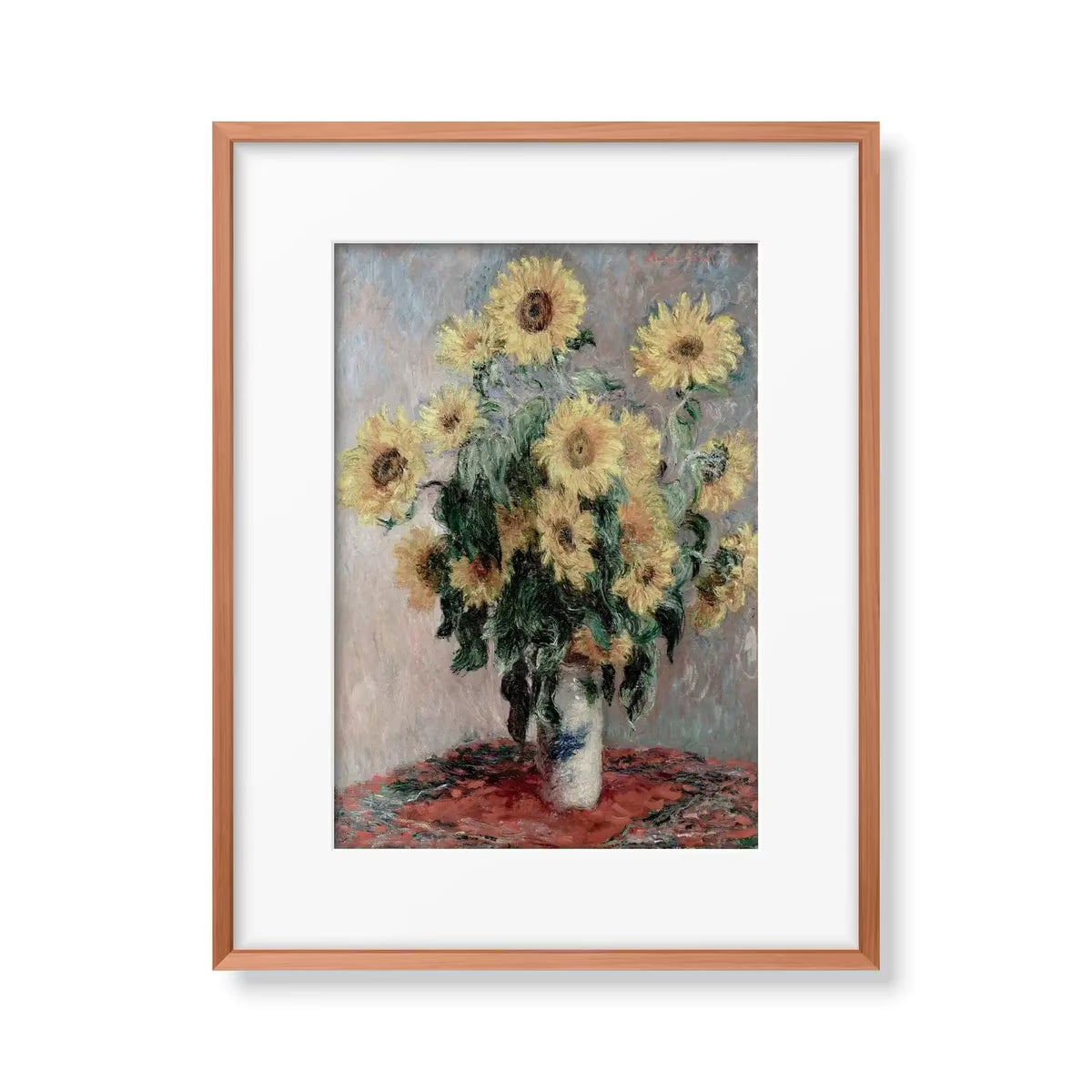 Printable Sunflowers Painting | Famous Claude Monet Art Print | Instant Download | Vintage Floral Decor | Botanical Still Life – Printable Wall Art