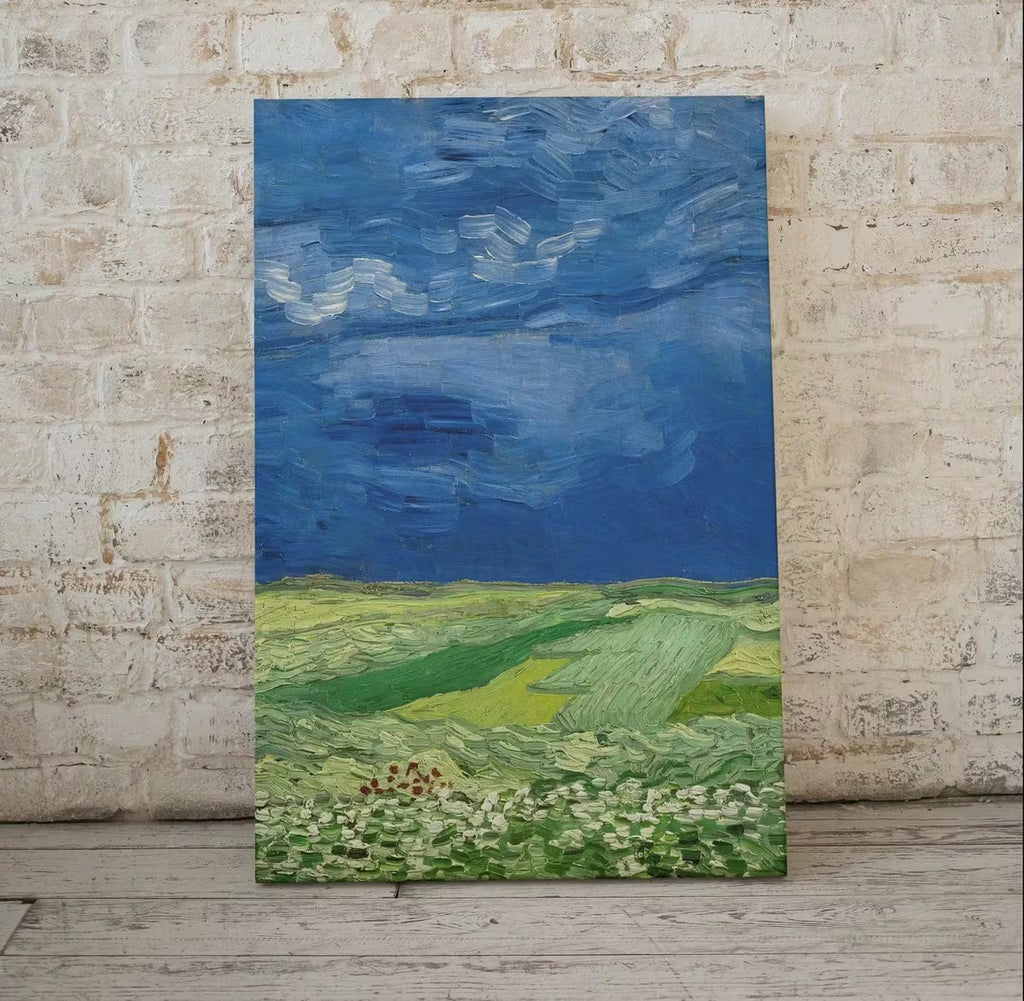 Printable Vincent van Gogh Wheatfield Under Thunderclouds Famous Art Print. Instant Download van Gogh Print Vintage Painting Fine Art Print – Printable Wall Art