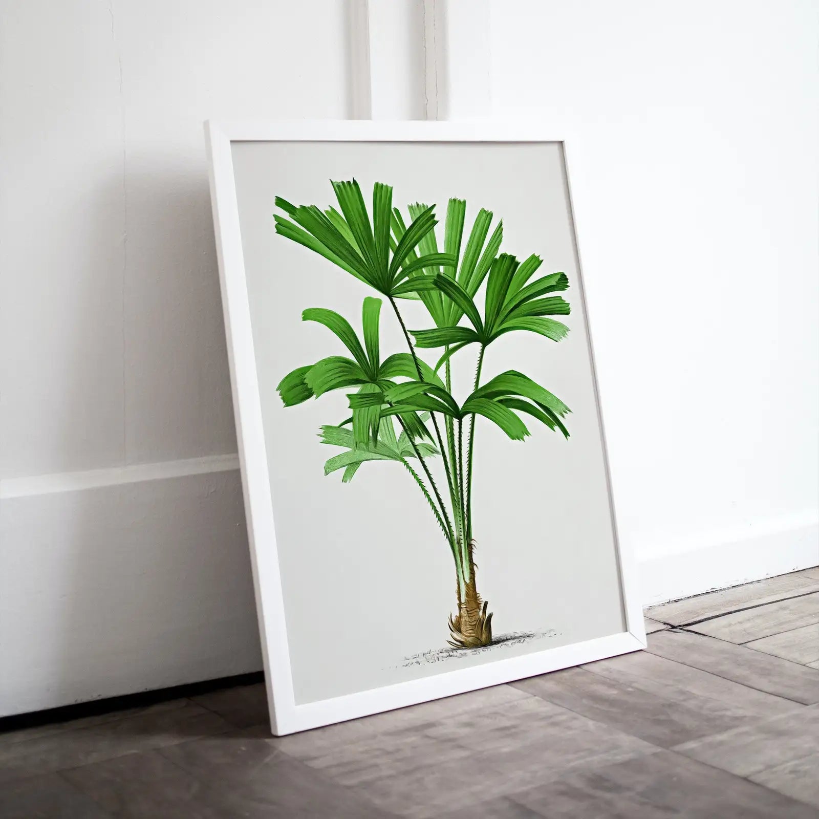 Included artwork preview showing first selection of artworks from Printable Vintage Palm Tree Art. Instant Download Botanical Wall Art Print. Vintage Tropical Poster. Palm Trees Digital Nature Print #24.