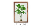 Framed view of Printable Vintage Palm Tree Art. Instant Download Botanical Wall Art Print. Vintage Tropical Poster. Palm Trees Digital Nature Print #24 – printable wall art digital download.