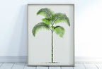 Included artwork preview showing first selection of artworks from Printable Vintage Palm Tree Art. Instant Download Botanical Wall Art Print. Vintage Tropical Poster. Palm Trees Digital Nature Print #27.