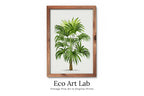 Framed view of Printable Vintage Palm Tree Art. Instant Download Botanical Wall Art Print. Vintage Tropical Poster. Palm Trees Digital Nature Print #30 – printable wall art digital download.