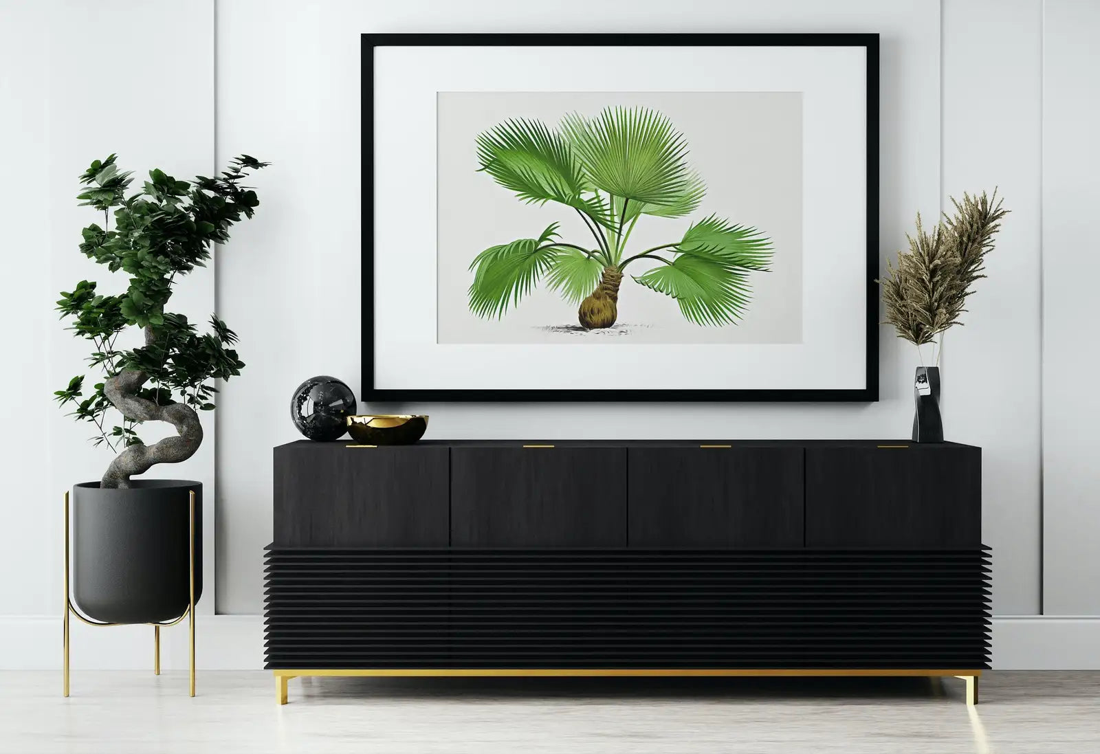 Printable Vintage Palm Tree Art. Instant Download Botanical Wall Art Print. Vintage Tropical Poster. Palm Trees Digital Nature Print  #33 – Printable Wall Art Digital Download – Digital Download