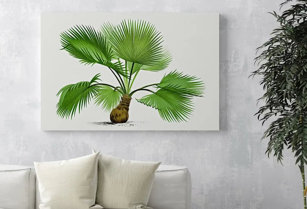 Printable Vintage Palm Tree Art. Instant Download Botanical Wall Art Print. Vintage Tropical Poster. Palm Trees Digital Nature Print #33 – Printable Wall Art