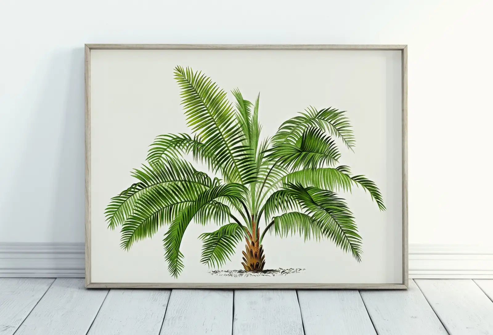 Printable Vintage Palm Tree Art. Instant Download Botanical Wall Art Print. Vintage Tropical Poster Palm Trees Nature Poster Digital Art #06 – Printable Wall Art Digital Download – Digital Download