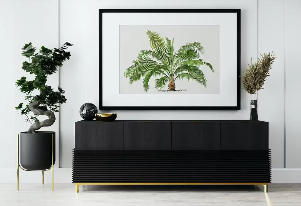 Printable Vintage Palm Tree Art. Instant Download Botanical Wall Art Print. Vintage Tropical Poster Palm Trees Nature Poster Digital Art #06 – Printable Wall Art