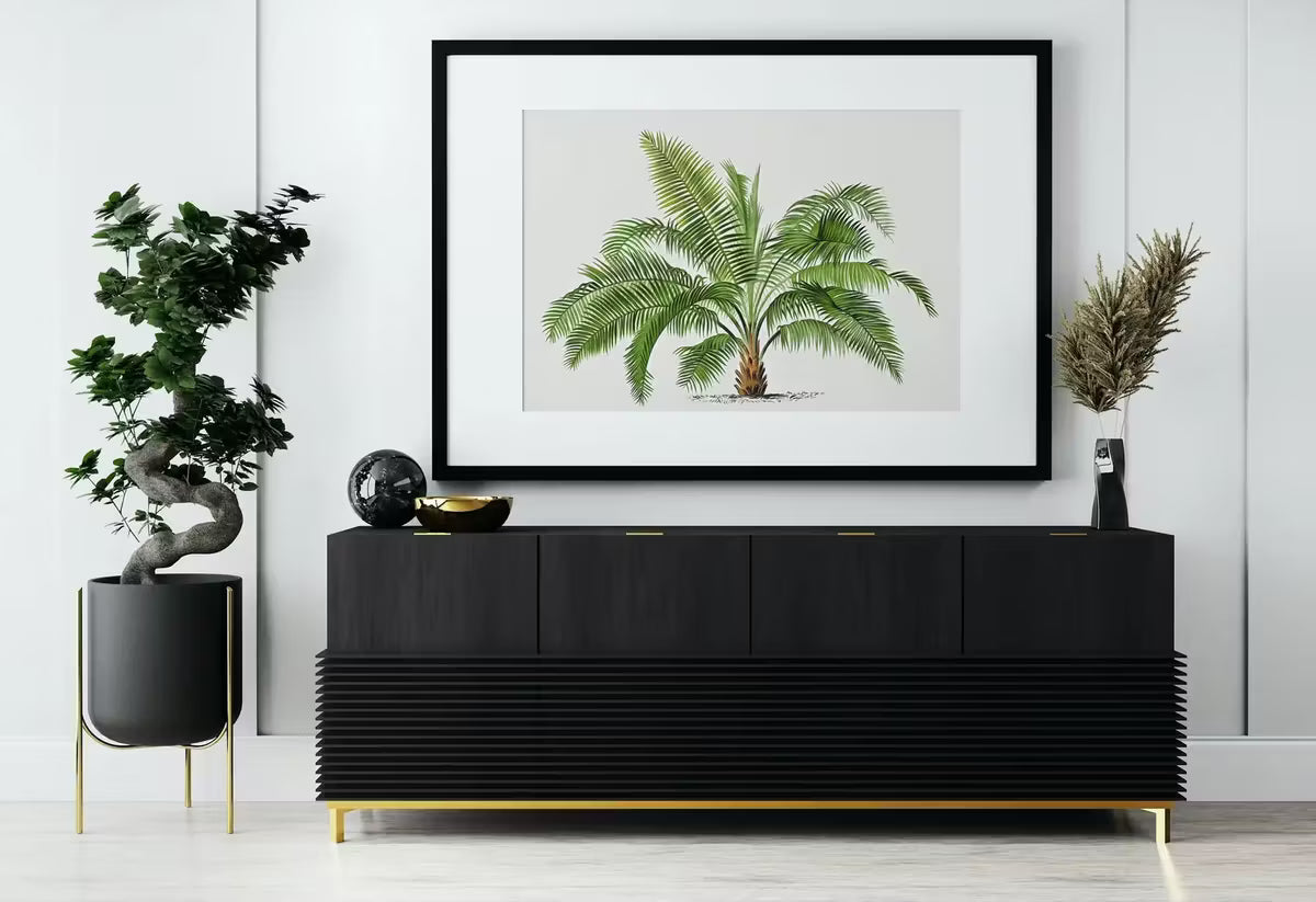 Printable Vintage Palm Tree Art. Instant Download Botanical Wall Art Print. Vintage Tropical Poster Palm Trees Nature Poster Digital Art #06 – Printable Wall Art