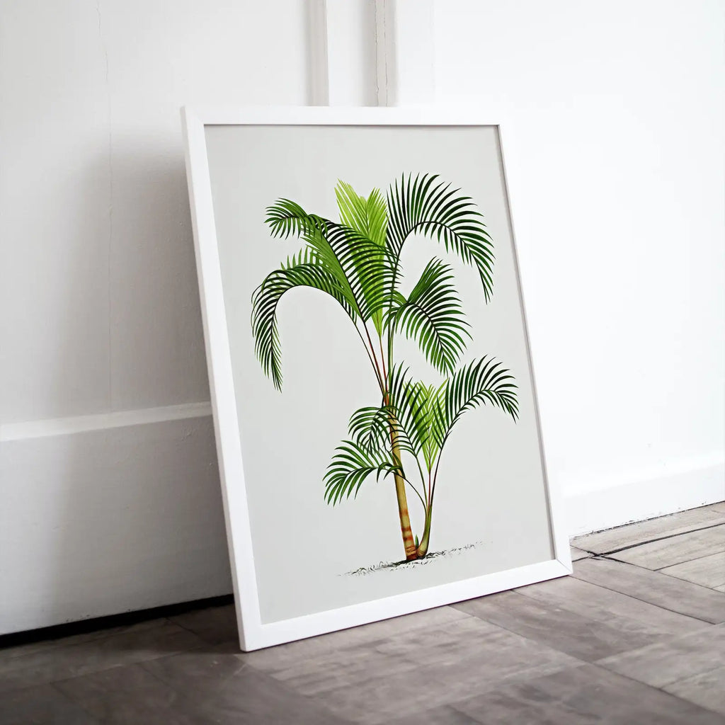 Included artwork preview showing first selection of artworks from Printable Vintage Palm Tree Art. Instant Download Botanical Wall Art Vintage Tropical Poster. Palm Trees Print Nature Poster Digital Art #12.