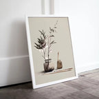 Printable Wall Art. Minimalist Zen Wall Decor. Brown & Beige Wabi Sabi Abstract Print. Japandi Wall Art. Modern Neutral Abstract – Printable Wall Art