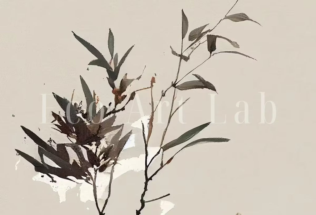 Printable Wall Art. Minimalist Zen Wall Decor. Brown & Beige Wabi Sabi Abstract Print. Japandi Wall Art. Modern Neutral Abstract – Printable Wall Art