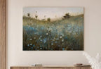 Printable Wildflower Field | Landscape Oil Painting | Country Field Wall Art | Vintage Landscape Art Print | Floral Art |  – Printable Wall Art