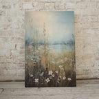 Printable Wildflower Painting | Rustic Country Decor |  | Neutral Wall Art | Landscape Painting – Printable Wall Art