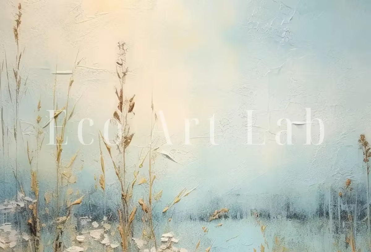 Printable Wildflower Painting | Rustic Country Decor |  | Neutral Wall Art | Landscape Painting – Printable Wall Art