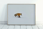Included artwork preview showing first selection of artworks from Red Fox Walking in Snow. Printable Wall Art. Digital Download Fox Wall Art Poster. Nature Print Digital Art. Instant Download Winter Decor.