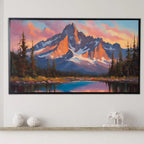 Rocky Mountains Art For Frame TV. National Park Decor For Samsung Frame TV. Landscape 4K Image For Frame TV 4K – Frame TV  Art