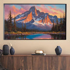 Rocky Mountains Art For Frame TV. National Park Decor For Samsung Frame TV. Landscape 4K Image For Frame TV 4K – Frame TV  Art