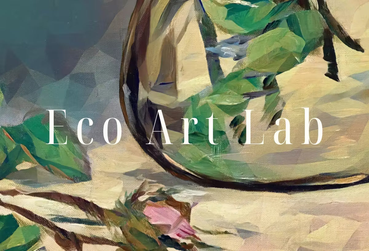 Roses in Glass Vase Botanical Still Life Painting Printable Digital Wall Art. Remastered Vintage Print Retro Style Colorful Instant Download – Printable Wall Art