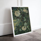 Roses Painting Famous van Gogh Art Print. Instant Download Printable Garden van Gogh Fine Art. Vintage Botanical Art. White Roses Painting. – Printable Wall Art Digital Download