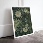 Roses Painting Famous van Gogh Art Print. Instant Download Printable Garden van Gogh Fine Art. Vintage Botanical Art. White Roses Painting. – Printable Wall Art