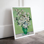 Roses Painting, Famous van Gogh Art Print. Instant Download Printable van Gogh Fine Art. Vintage Still Life White Roses Painting. – Printable Wall Art Digital Download