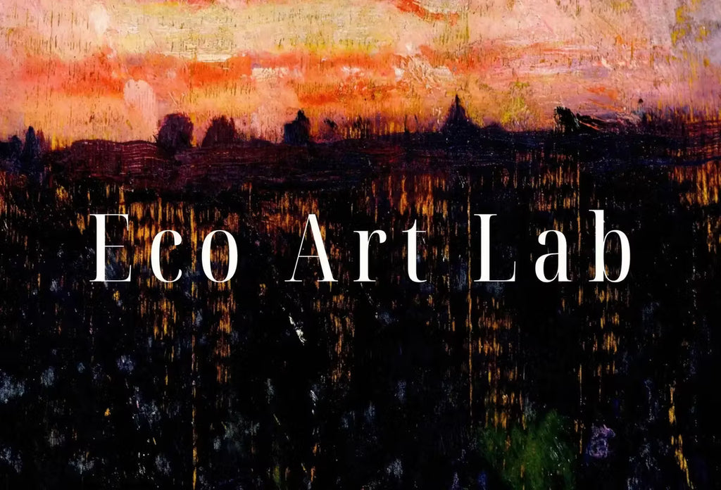 Rustic Antique Moody Abstract Sunset Oil Painting. Instant Download Printable Wall Art. Abstract Vintage Sunset Painting Digital Print – Printable Wall Art Set