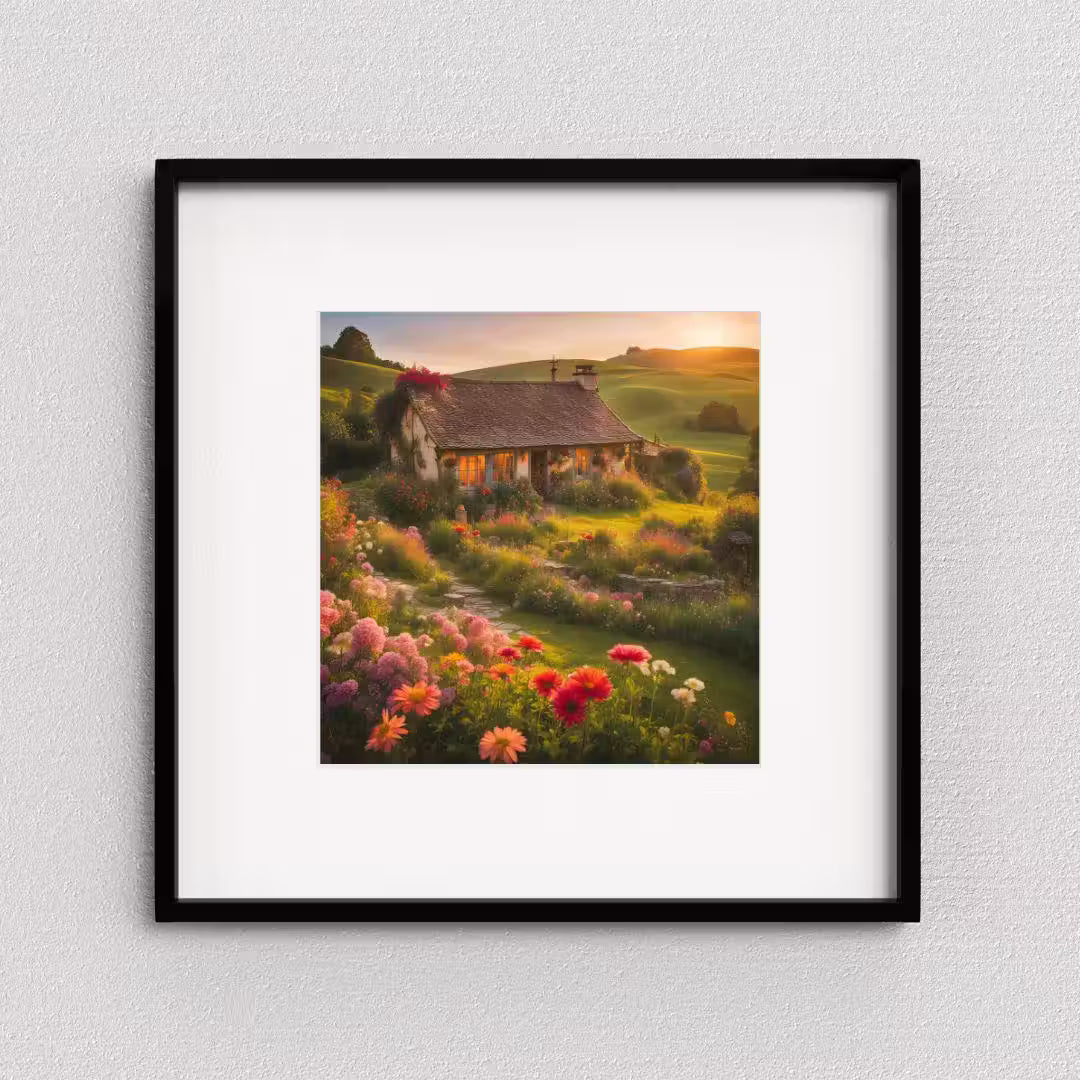 Rustic Wall Art Printable Decor | Garden Home Art  | Nature Printable Square Print – Printable Wall Art