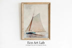 Sail Boat At Sea Print, Nautical Wall Decor, Sailboat Print Boat Art, Vertical Printable Wall Art, Digital Print, Print Wall Art, Boat Print – Printable Wall Art Digital Download – Digital Download