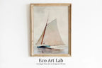 Sail Boat At Sea Print, Nautical Wall Decor, Sailboat Print Boat Art, Vertical Printable Wall Art, Digital Print, Print Wall Art, Boat Print – Printable Wall Art