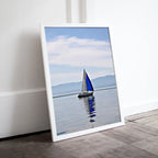 Peinture de voilier, art mural nautique. Téléchargement instantané d’impression de voilier. Peinture numérique de bateaux. Art de bateau. Impressions de voile imprimables.