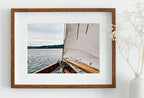 Peinture de voilier, art mural nautique. Téléchargement instantané de voilier. Peinture numérique de paysage marin d’œuvres d’art. Art de voile