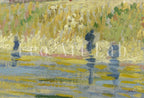 Second included artwork preview from Samsung Frame TV Art 4K Bank of the Seine. Famous Painting by Vincent van Gogh. Instant Download. van Gogh Landscape for the Frame TV featuring various scenes.