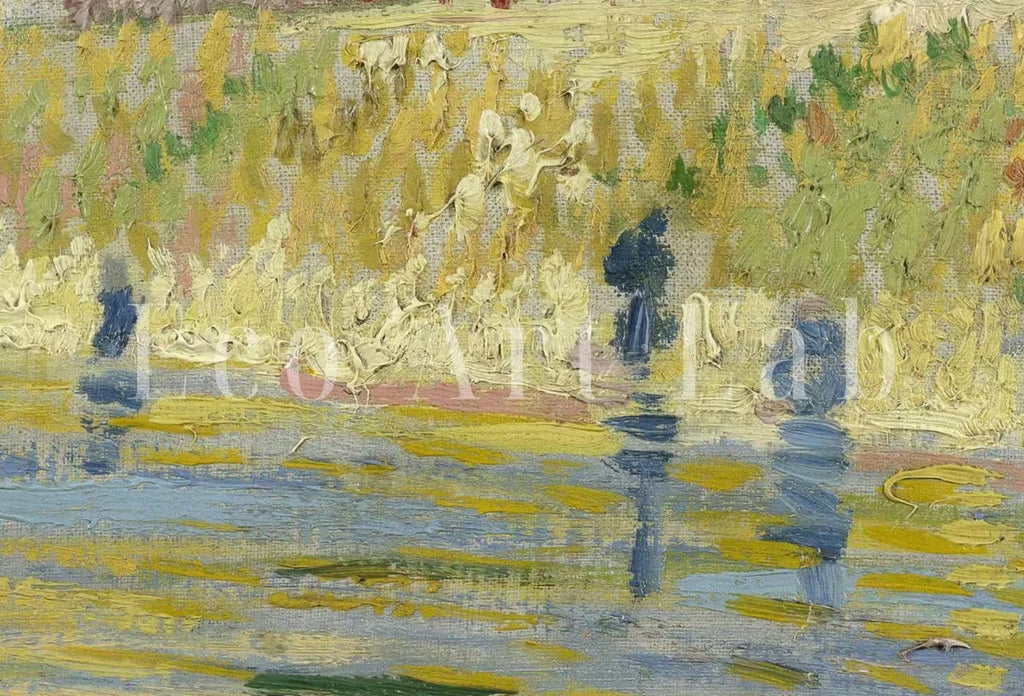 Samsung Frame TV Art 4K Bank of the Seine. Famous Painting by Vincent van Gogh. Instant Download. van Gogh Landscape for the Frame TV – Frame TV  Art