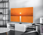 Detail view of artwork from Samsung Frame TV Art 4K Beach Sunset Landscape Wall Art. Instant Download Landscape Wall Art for the Frame TV. Boho Abstract Sunset Painting. (variation 2)