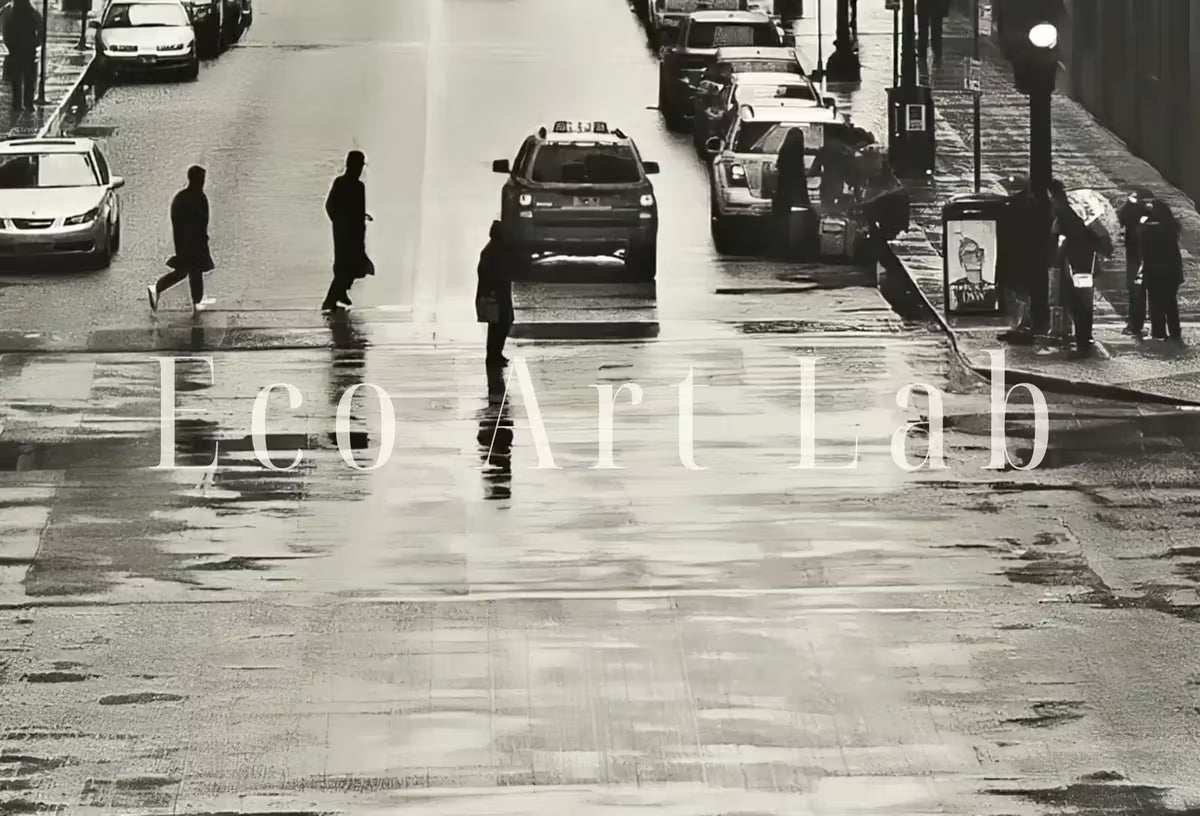 Samsung Frame TV Art 4K Black and White Chicago Streets Art. Instant Download Chicago Photography for the Frame TV. Chicago Illinois Decor – Frame TV  Art