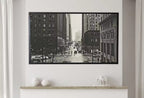 Samsung Frame TV Art 4K Black and White Chicago Streets Art. Instant Download Chicago Photography for the Frame TV. Chicago Illinois Decor – Frame TV  Art