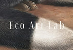 Detail view of artwork from Samsung Frame TV Art 4K Black Fox Vintage Painting. Instant Download Fox Wall Animal Nature Art for the Samsung Frame TV. Red Fox Art for TV. (variation 1)