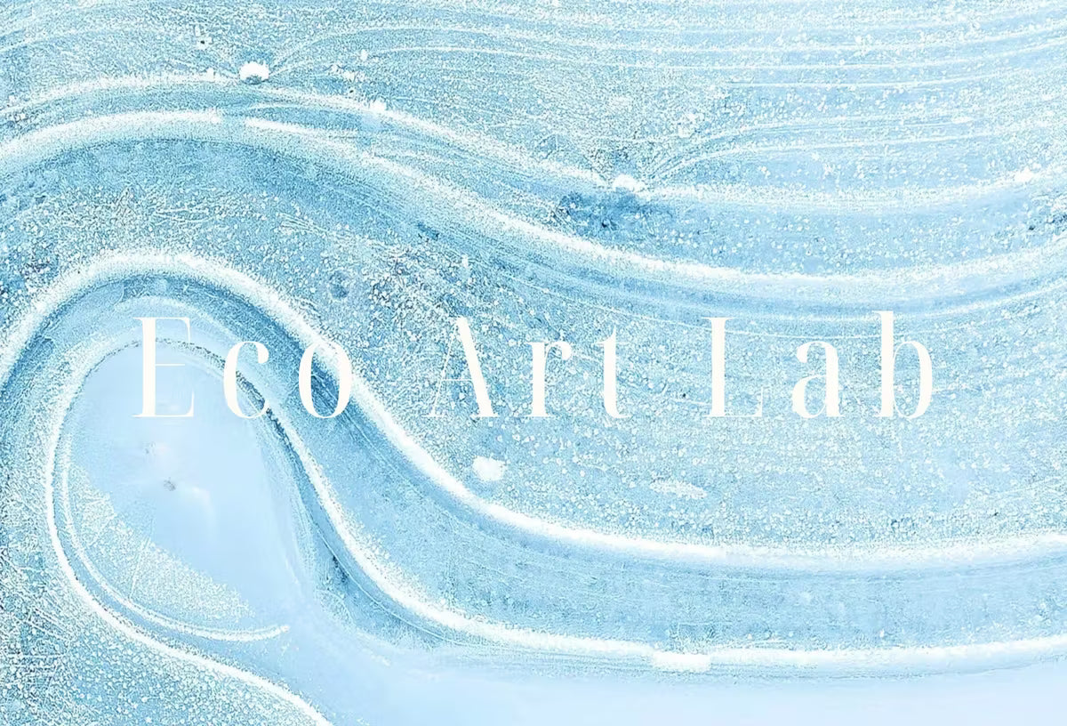 Samsung Frame TV Art 4K Blue Icy Texture Modern Abstract Painting. Minimal Abstract Art. Instant Download Cracked Paint Art for TV. – Frame TV  Art