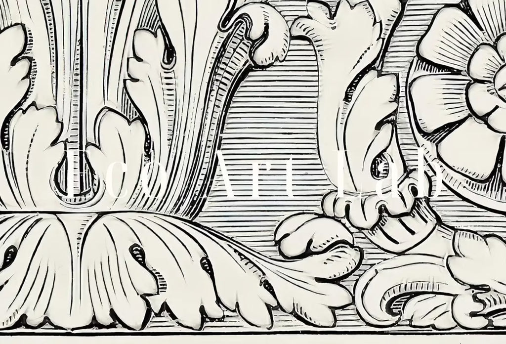 Samsung Frame TV Art 4K Botanical Ornament Pattern Wall Art. Instant Download Leaves Painting Floral Tropical Texture Art for the Frame TV. – Frame TV  Art