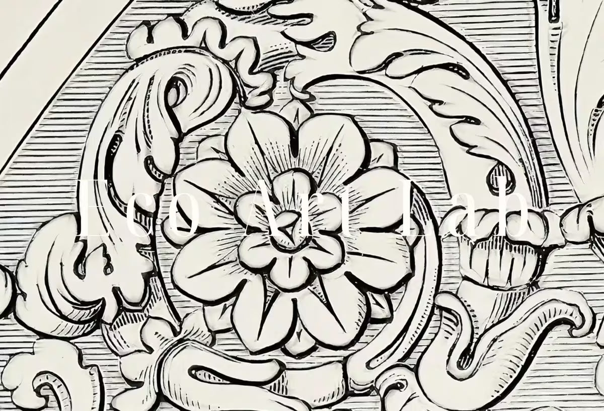 Samsung Frame TV Art 4K Botanical Ornament Pattern Wall Art. Instant Download Leaves Painting Floral Tropical Texture Art for the Frame TV. – Frame TV  Art