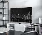 Samsung Frame TV Art 4K Chicago Skyline at Night Wall Art. Instant Download Chicago Photography Art for the Frame TV. Chicago Skyline Decor – Frame TV  Art
