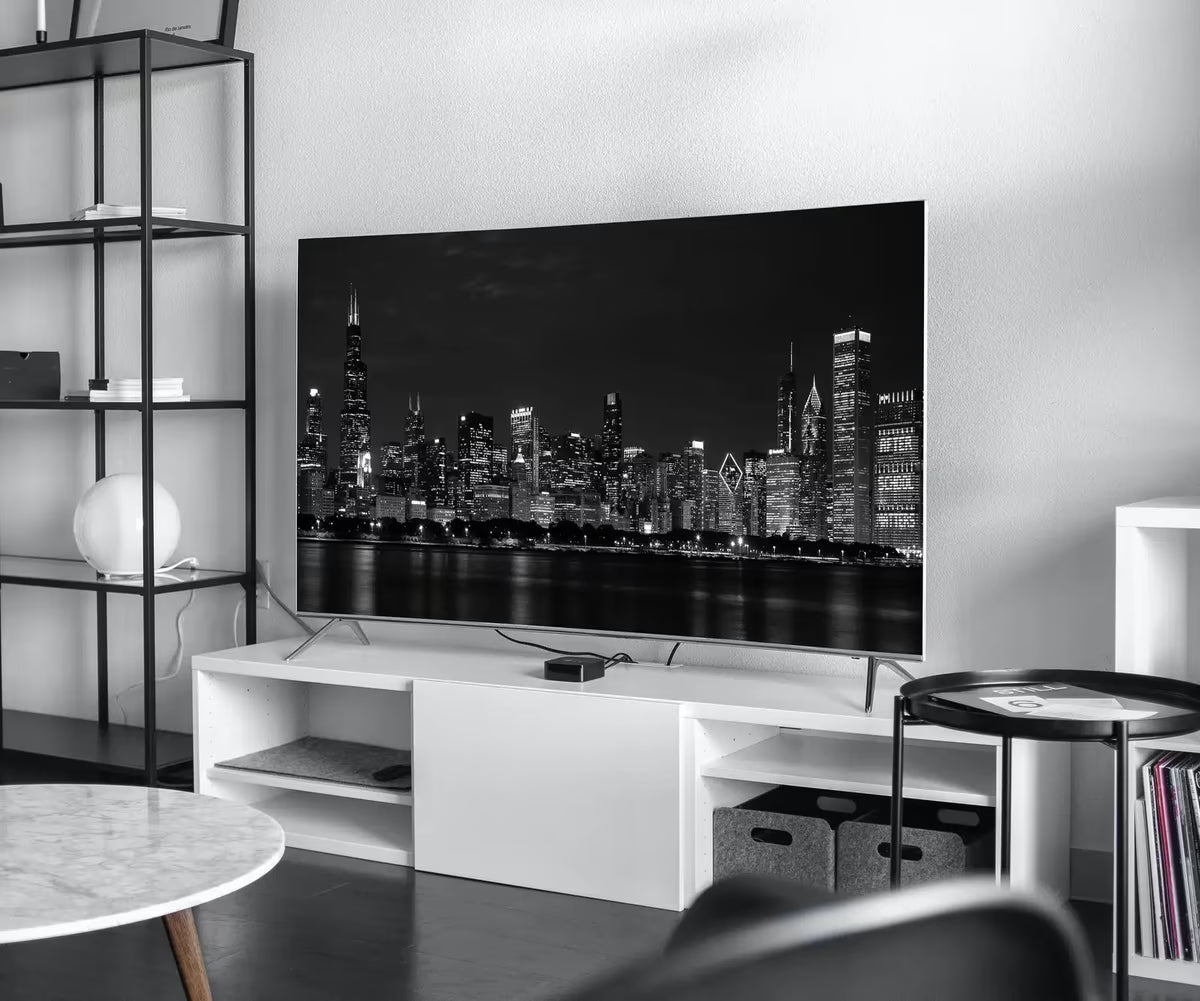 Samsung Frame TV Art 4K Chicago Skyline at Night Wall Art. Instant Download Chicago Photography Art for the Frame TV. Chicago Skyline Decor – Frame TV  Art
