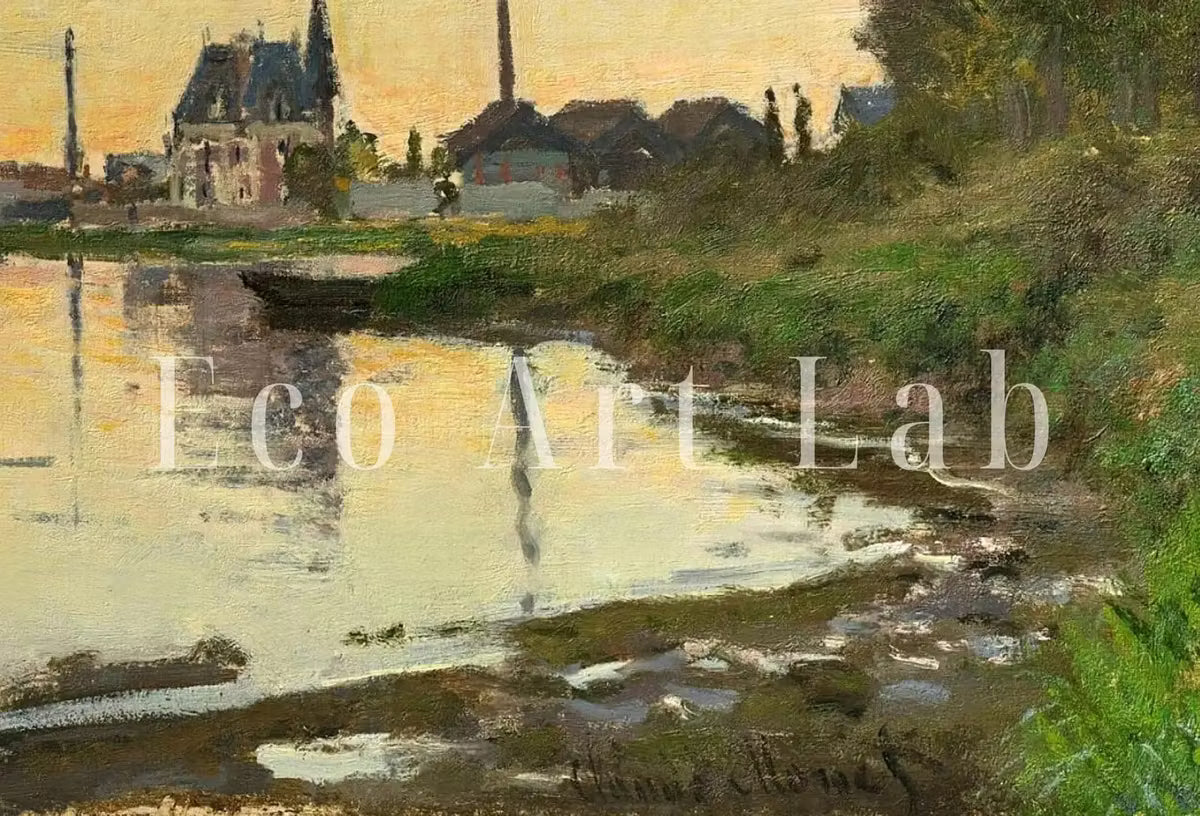 Samsung Frame TV Art 4K Claude Monet Argenteuil Late Afternoon Famous Painting. Instant Download Vintage Art for Samsung Frame TV. – Frame TV  Art