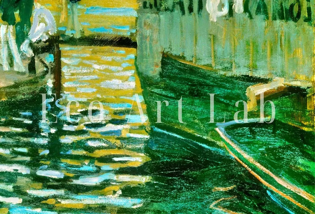 Samsung Frame TV Art 4K Claude Monet La Grenouillère Famous Painting. Instant Download Vintage Art for Samsung Frame TV. Monet Art for TV – Frame TV  Art
