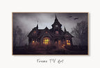 Samsung Frame TV Art 4K Dark Gothic Haunted Mansion. Creepy Horror Instant Download. Scary Frame TV Art. Spooky Art for the Samsung Frame TV – Frame TV  Art