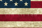 Detail view of artwork from Samsung Frame TV Art 4k Distressed American Flag Art. Digital Download. Patriotic Samsung TV Art. 4th of July USA Art for Samsung Frame Tv. (variation 1)